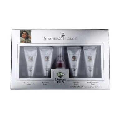 SHAHNAZ HUSAIN Diamond Facial Kit 10gx4 Power Full AGE Control Formula/Free Ship
