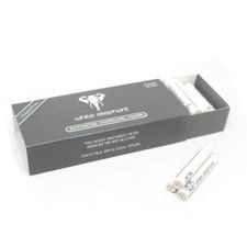 NEW White Elephant - Activated Charcoal 6mm Pipe Filters - 45 Pack