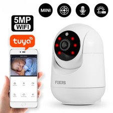 5MP Indoor WiFi IP Camera Wtih SD Card Smart Home Wireless Surveillance Cam New