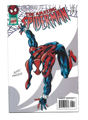 Amazing Spider-man #408, NM- 9.2, Connecting Cover Variant