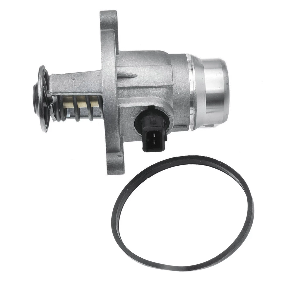 Conjunto de carcasa de termostato para BMW Serie 5 540i 545i 550i M5 E60 E61 F07 F10 Foto 3 de 4