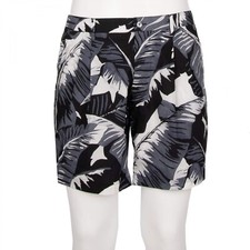 DOLCE & GABBANA Blumen Beachwear Badeshorts Badehose Weiß Blau Schwarz 09629