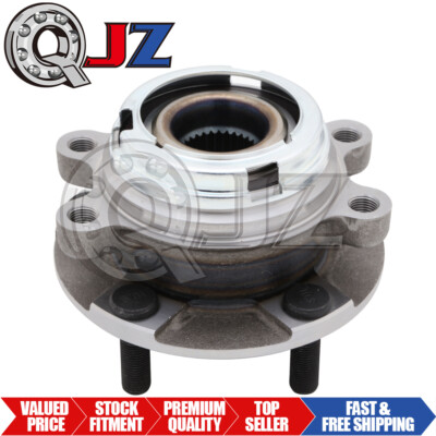 Pair Of Longgo Front Wheel Bearing Hubs For Nissan Altima (2013-2018) & Maxima (2009-2021) – Includes ABS Sensor (Replaces 513296)
