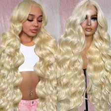 13x6 HD Wave Lace Frontal Wig 13x4 Transparent Front Human Hair Wigs for Women
