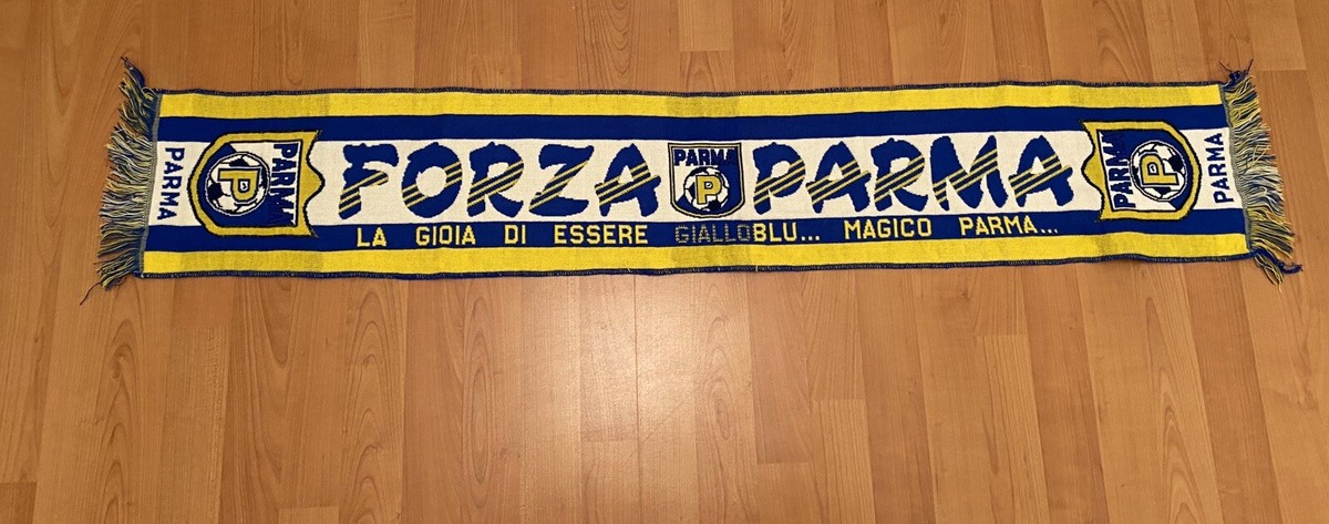 Foulard vintage Parma AC, rare, années 90 - France