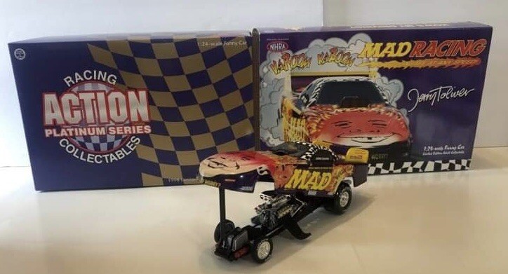 JERRY TOLIVER MAD MAGAZINE RACING 1998 PONTIAC FIREBIRD FUNNY CAR