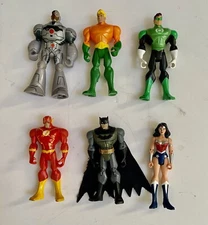 DC Superheroes Figures, 5”Lot Of 6