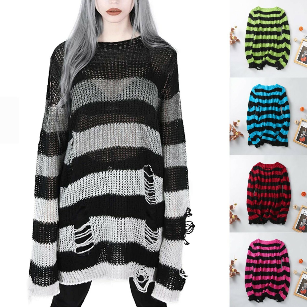 ワンピース herlipto Striped Jumper Skirt 新品未使用】Herlipto Striped Jumper Skirt