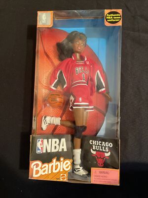 ひなさん　BARBIE NBA CHICAGO BULLS 1998 NBA Chicago Bulls Barbie [Toy] - Walmart.com