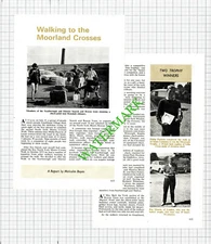 North York Moors Crosses Walk Philip Puckrin Ben Hingston Morris - 1972 Article