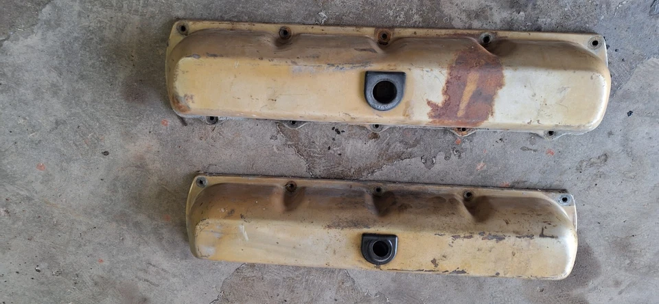 Oldsmobile 442 Cutlass Supreme 350 425 455 крышки клапанов 1968 1967 1966 1970 1969 - Изображение 2 из 3