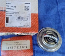 BMW Thermostat  92C 11537511083 Behr Mahle tx 2892d made in Germany  NOS