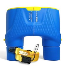 Toddler Binoculars Blue with Easy-to-Use Focus - Kids Shock-Proof Toy Childre...