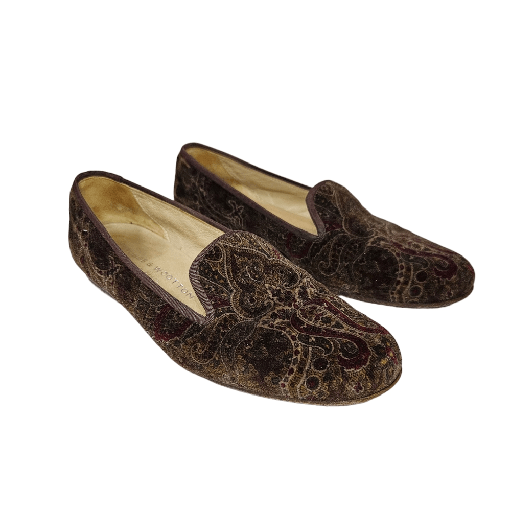 Stubbs & Wootton Limited Edition Velvet Paisley Antique  display picture 1