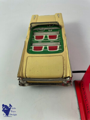 JOUET ANCIEN VOITURE break wagon car TOLE china japan ? TIN TOYS