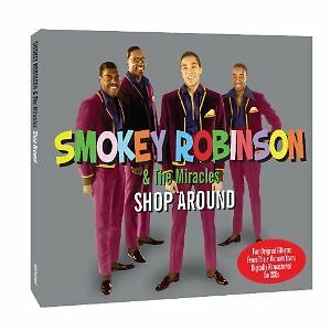 SMOKEY ROBINSON MIRACLES - SHOP AROUND -2CD