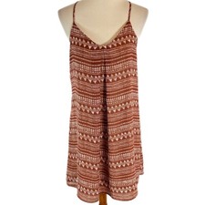 Rhapsody Womans Dress Size L Aztec Print Sleeveless