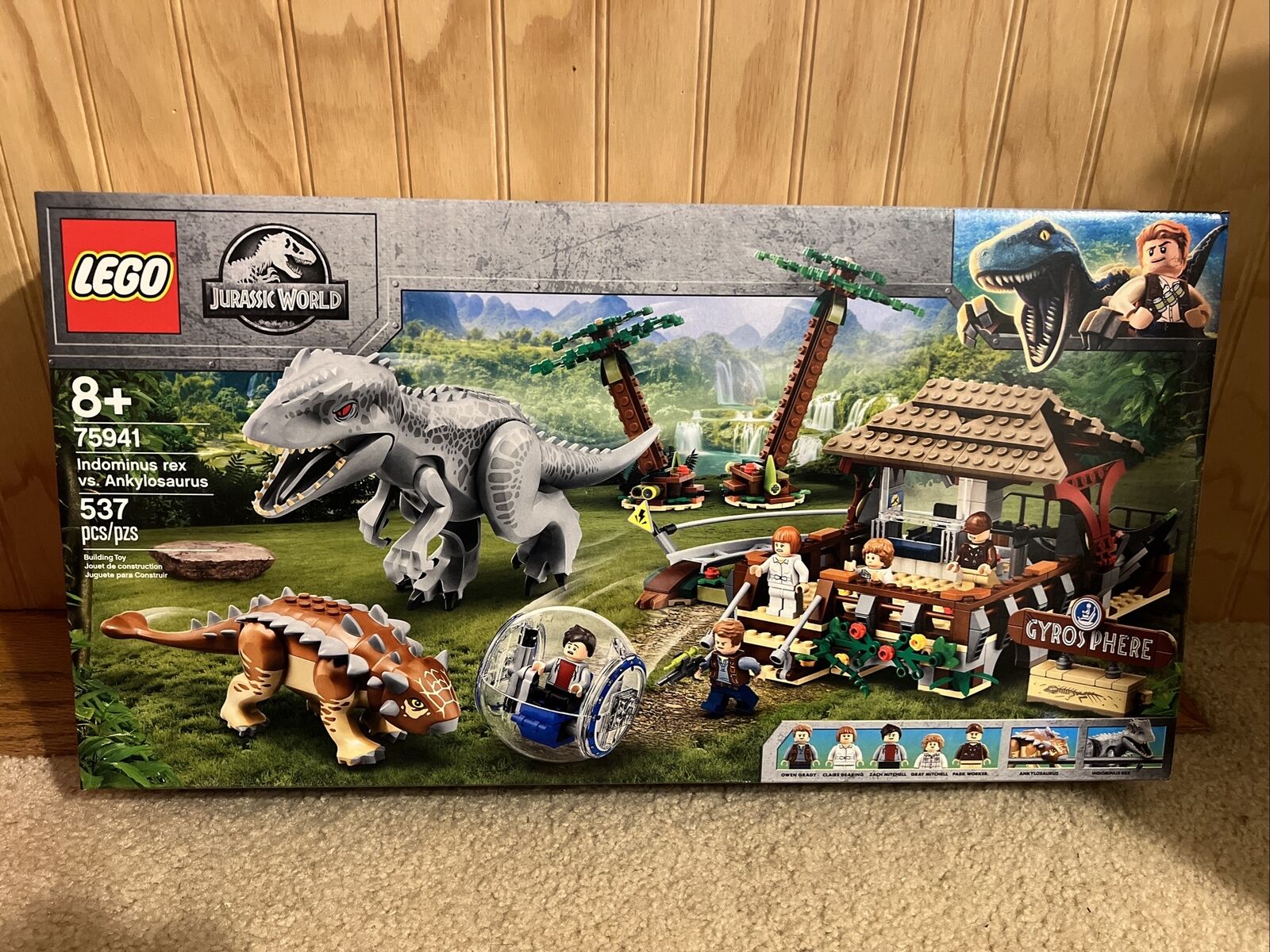 LEGO Jurassic World 75941: Indominus Rex vs. Ankylosaurus (Brand New / Sealed)