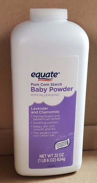 equate baby powder