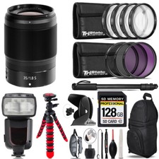 Nikon NIKKOR Z 35mm f/1.8 S Lens 7 Piece Filter  More-128GB Kit