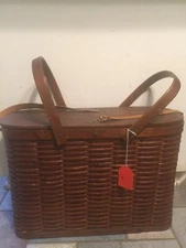 antique hawkeye basket refridgerator