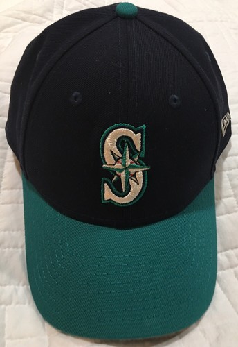 Mütze Kappe Seattle Mariners MLB New Era 9Forty blau zweifarbig verstellbar
