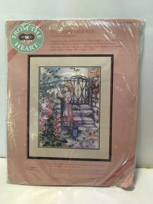 Dimensions From the Heart 51026 Country Friends By Kim Jacobs New