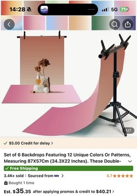 Solid Color Gradient Photography Background Backdrop Customized Decor