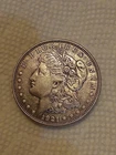 1921 D Morgan Silver Dollar $1 Coin Circulated 0.9 Fineness US Silver