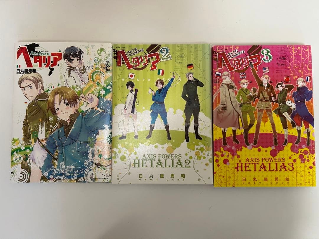 Hetalia Axis Powers Manga Set Vol.1-6 - Japanese Anime Comic