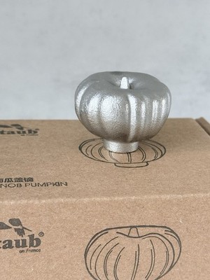 [US] STAUB KNOB Pumpkin Lid Knob -KNOB (Stainless, Glass) 100% Authentic