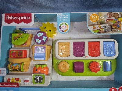 NEW Fisher-Price Grow the Fun Garden Gift Set Pop-Up Baby Learning Toy Playset