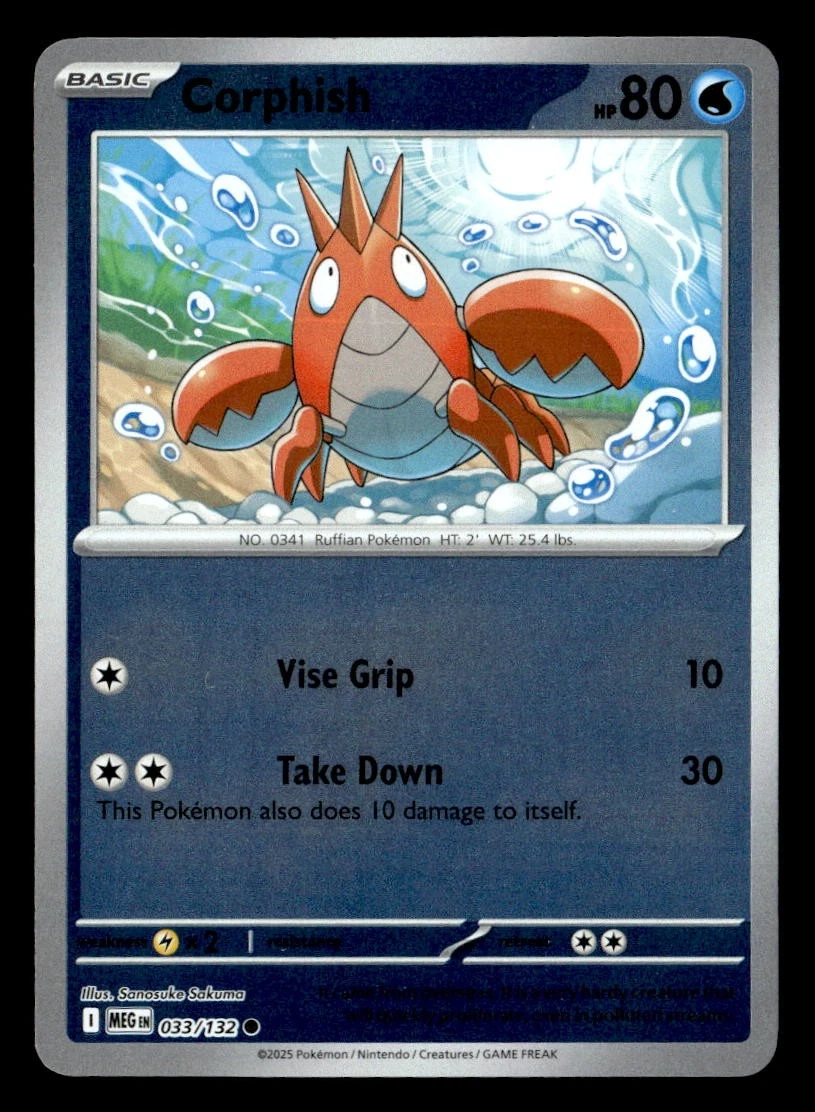 Corphish Pokmon TCG Cards for sale | eBay Corphish Pokmon TCG Cards for sale | eBay