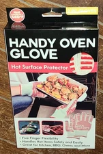 2pc Handy Oven Gloves for Hot Surface Protection (Heat up to 540 Degree) #03823
