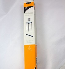 Quartet Tabletop Tripod Display Easel 13" Tall Black Steel w/Box