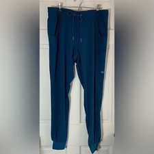 New York Laundry  MEDics Teal Jogger Scrubs Pants XL N