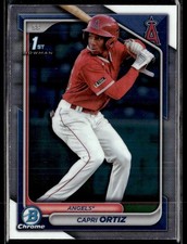 2024 Topps Bowman Chrome Prospects Capri Ortiz #BCP-73 Los Angeles Angels