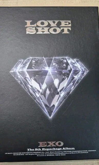 EXO 5th Love Shot Repackage Album Photocard O
