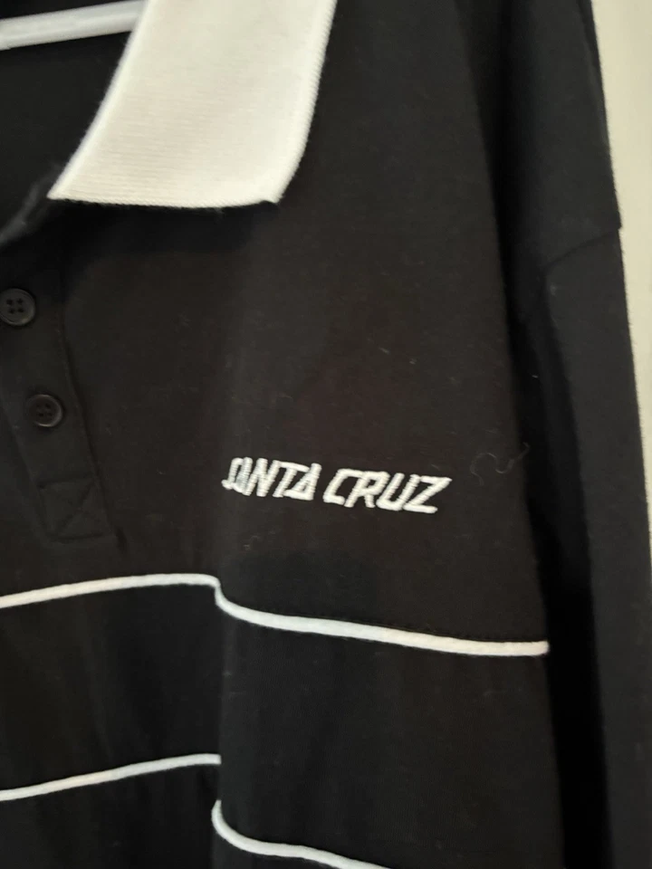 Men’s NWOT Santa Cruz Long Sleeve Collared Shirt Size Large- Cotton - Image 2 of 3