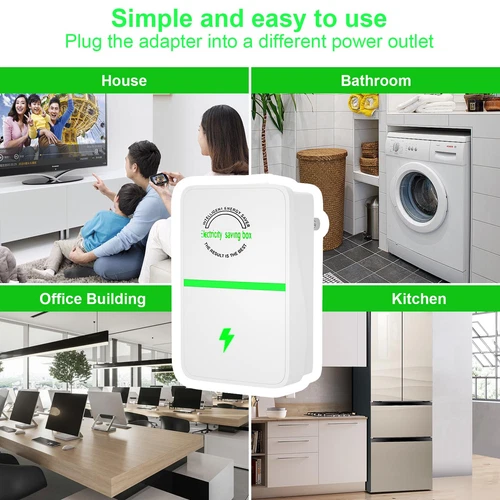 3pz Risparmio Energetico Dispositivo Stop Watt Risparmio Energetico - Foto 6 di 13