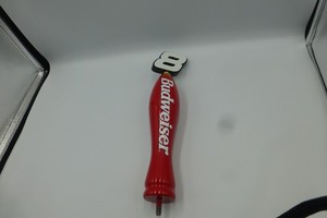 Budweiser Dale Earnhardt Jr #8 Beer Tap Handle NASCAR Racing Red 11" C9
