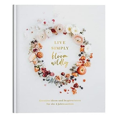 Table Book ''Live simply-bloom wildly'' Buch Heinen Lovebrands Verlag