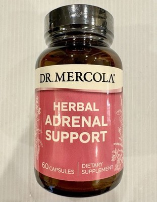 Dr. Mercola, Herbal Adrenal Support , 60 Capsules Exp 7/2026