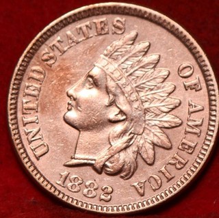 1882 Philadelphia Mint Indian Head Cent