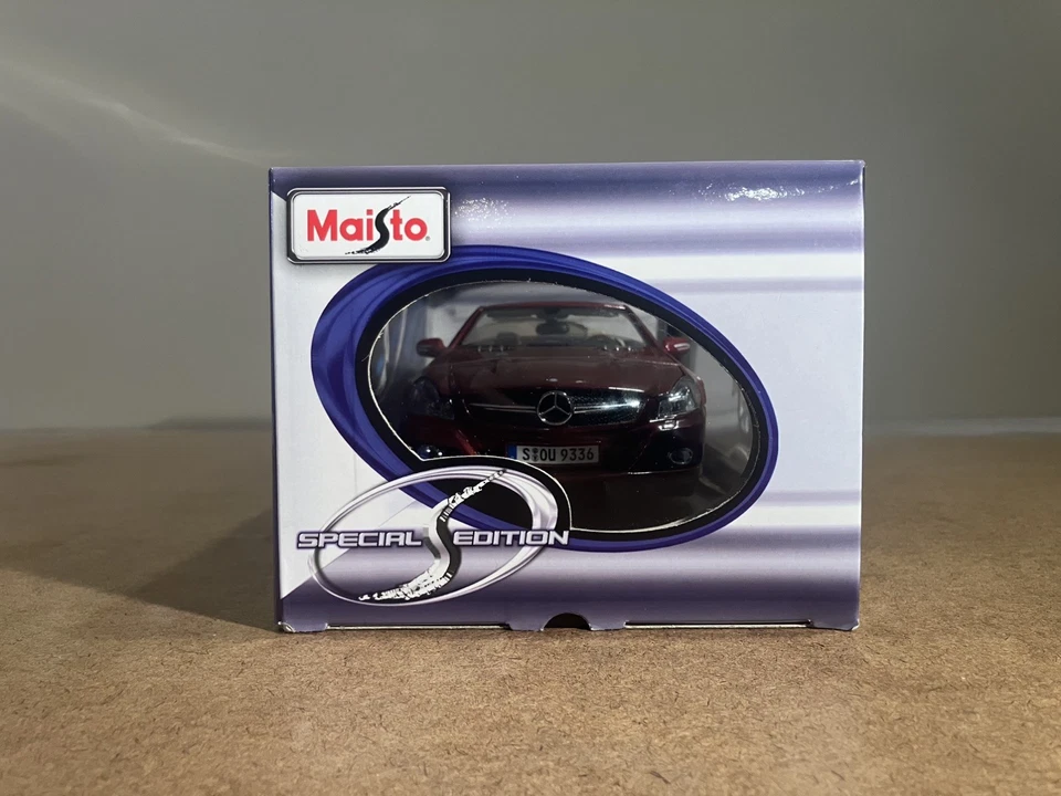 Maisto 1:18 Edición Especial Mercedes-Benz SL550; Nuevo en Caja, Difícil de Encontrar Foto 3 de 4