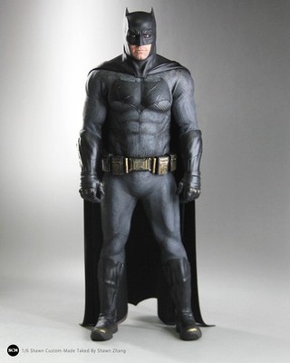 1/6 Custom BVS Batman head sculpt for hot toys mms342 409 372