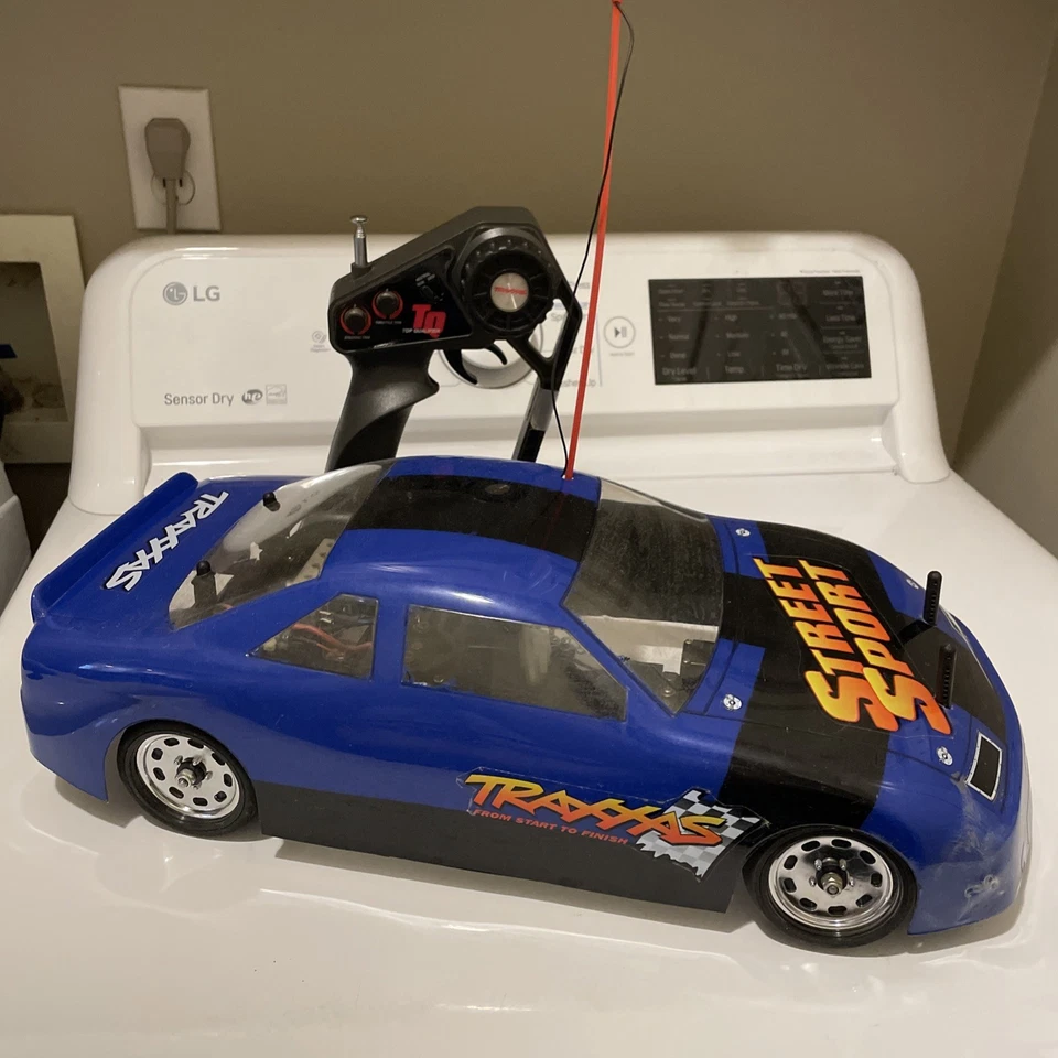 Vintage Traxxas Street Sport W/ Transmitter Rare RC Car Complete - Image 2 of 4