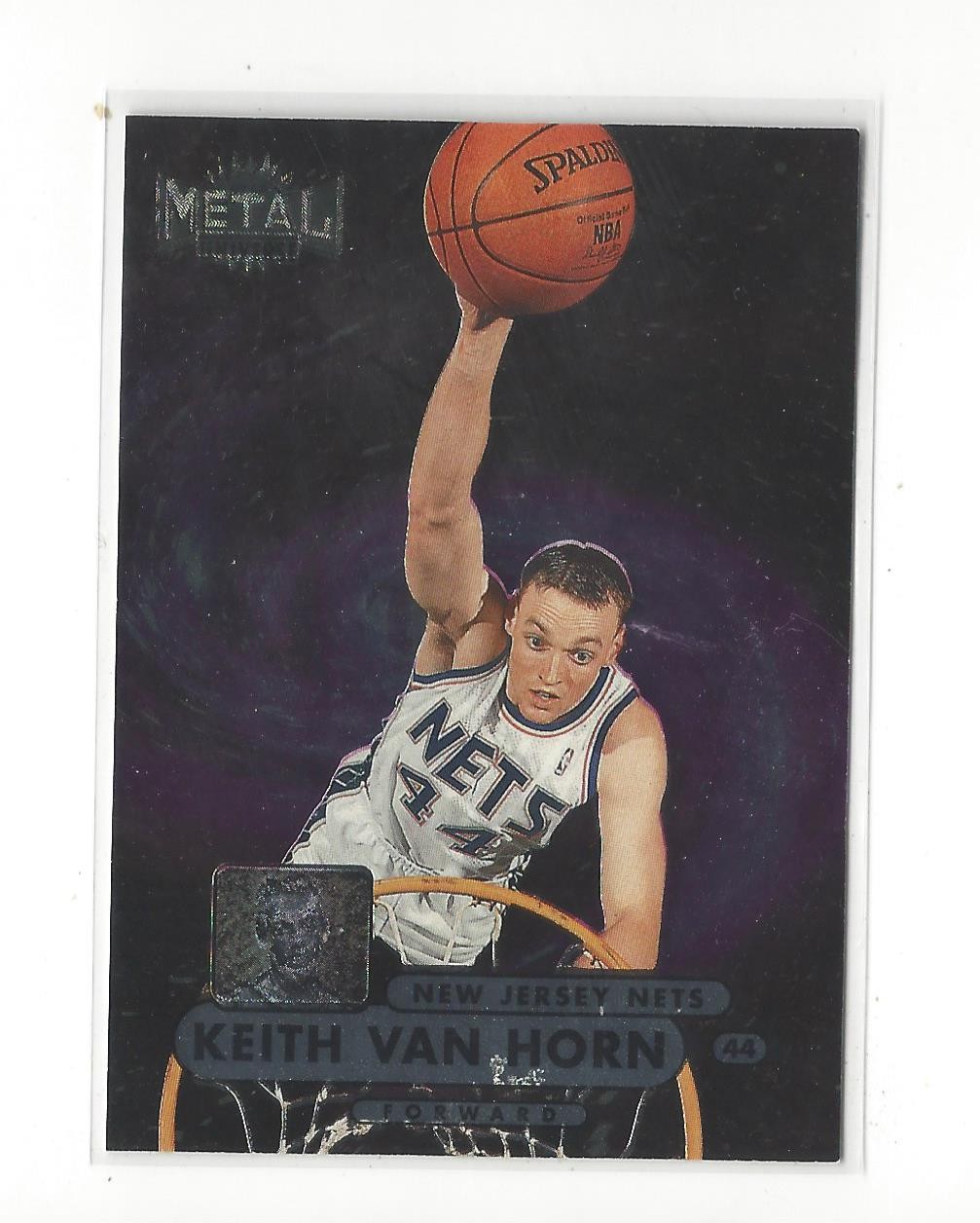 1997-98 Metal Universe Championship #9 Keith Van Horn RC Rookie Nets