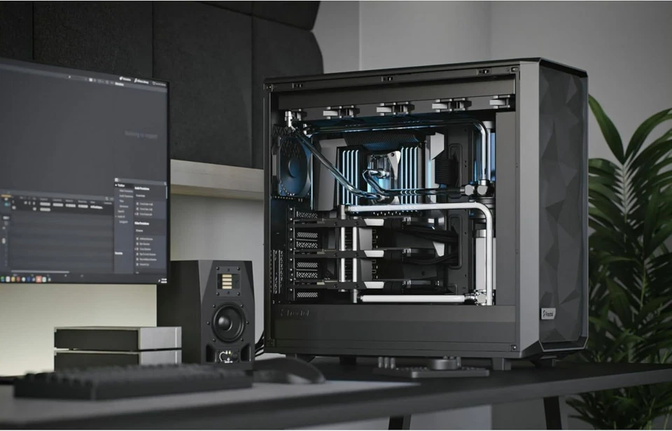 Fractal Design Meshify 2 XL TG Light, Flexibles ATX Full Tower Computer Gehäuse  - Image 2 of 4