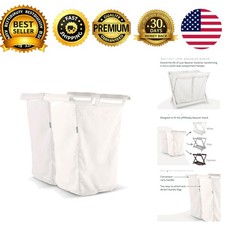 Bassinet Stand Hamper Insert Dual Compartment Carry Handles Durable Construction